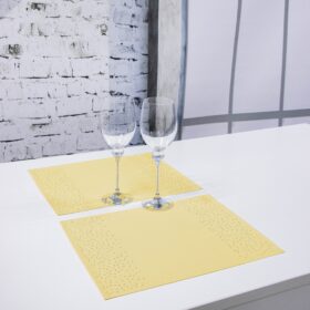 Podkładka Brylant – Żółty + Srebrne dżety