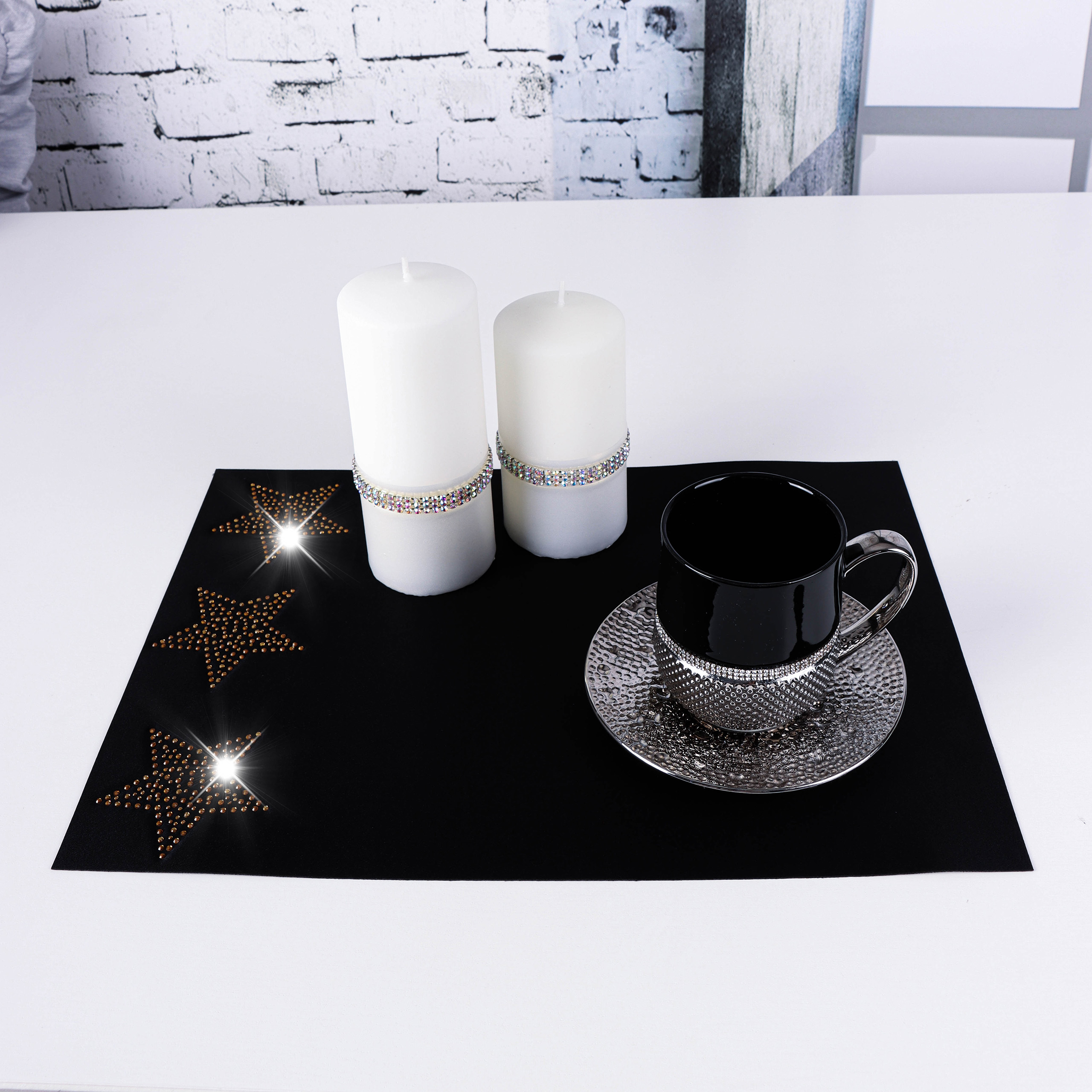 Podkładki Glamour – Gwiazdki Złoto Podkładki Glamour – Gwiazdki Złoto