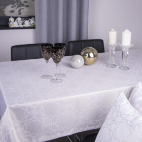 Obrus Modern – Biel Złoto