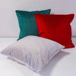 Poszewka welwetowa – Bordo