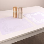 Serweta żakardowa Piano – Biel