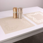 Serweta żakardowa Piano – Beż