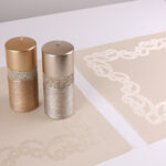 Serweta żakardowa Piano – Beż