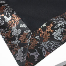 Obrus Magnat – Czarny + Srebro miedź Obrus Magnat – Czarny + Srebro miedź