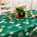 Obrus świąteczny Boże Narodzenie- zielony