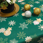 Obrus świąteczny Boże Narodzenie- zielony