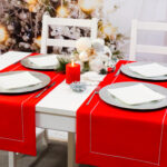 Bieżnik Panama Lux – Czerwień srebro