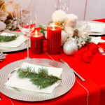 Bieżnik Panama Lux – Czerwień srebro