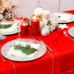 Bieżnik Panama Lux – Czerwień srebro