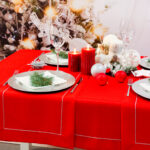 Bieżnik Panama Lux – Czerwień srebro