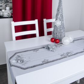 Bieżnik Świąteczny BN/L20- Szary