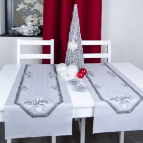 Bieżnik Świąteczny BN/L20- Szary