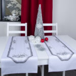 Bieżnik Świąteczny BN/L20- Biały