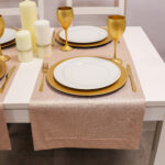 Bieżnik Brokat – Złoto