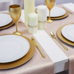 Bieżnik Brokat – Złoto