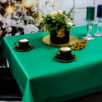 Obrus Aga – Ciemna zieleń