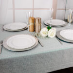 Obrus Brokat- Zielony