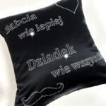 Poszewka dekoracyjna Babcia wie lepiej Dziadek wie wszystko