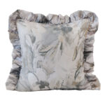 Poszewka z falbanką Druk Kwiat 420414-005