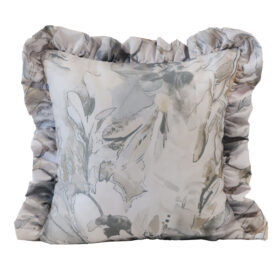 Poszewka z falbanką Druk Kwiat 420414-005
