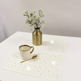 Podkładki Szafir Ekri-Złote dżety