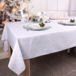 Obrus Świąteczny  – Kremowy Złoto