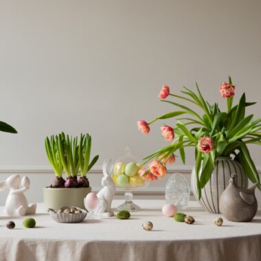 Wiosenne inspiracje na dekoracje stołu