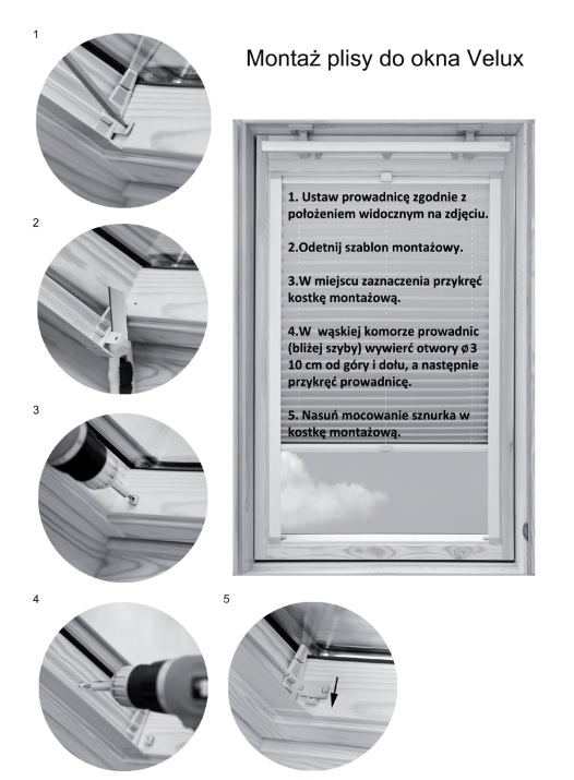 montaz-plisy-dachowej-okno-velux