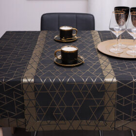 Bieżnik TOKYO – Czarno Srebrny