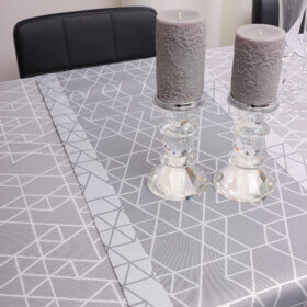 Bieżnik TOKYO – Szaro srebrny