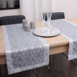 Bieżnik TOKYO – Szaro srebrny