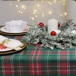 Obrus świąteczny – Krata