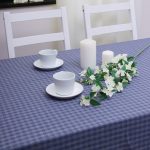 Obrus Palermo – Krata Niebieski