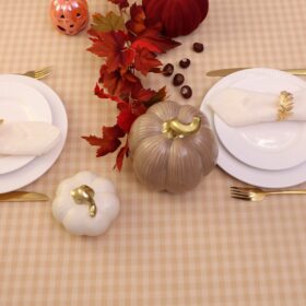 Obrus Palermo - Krata Beż