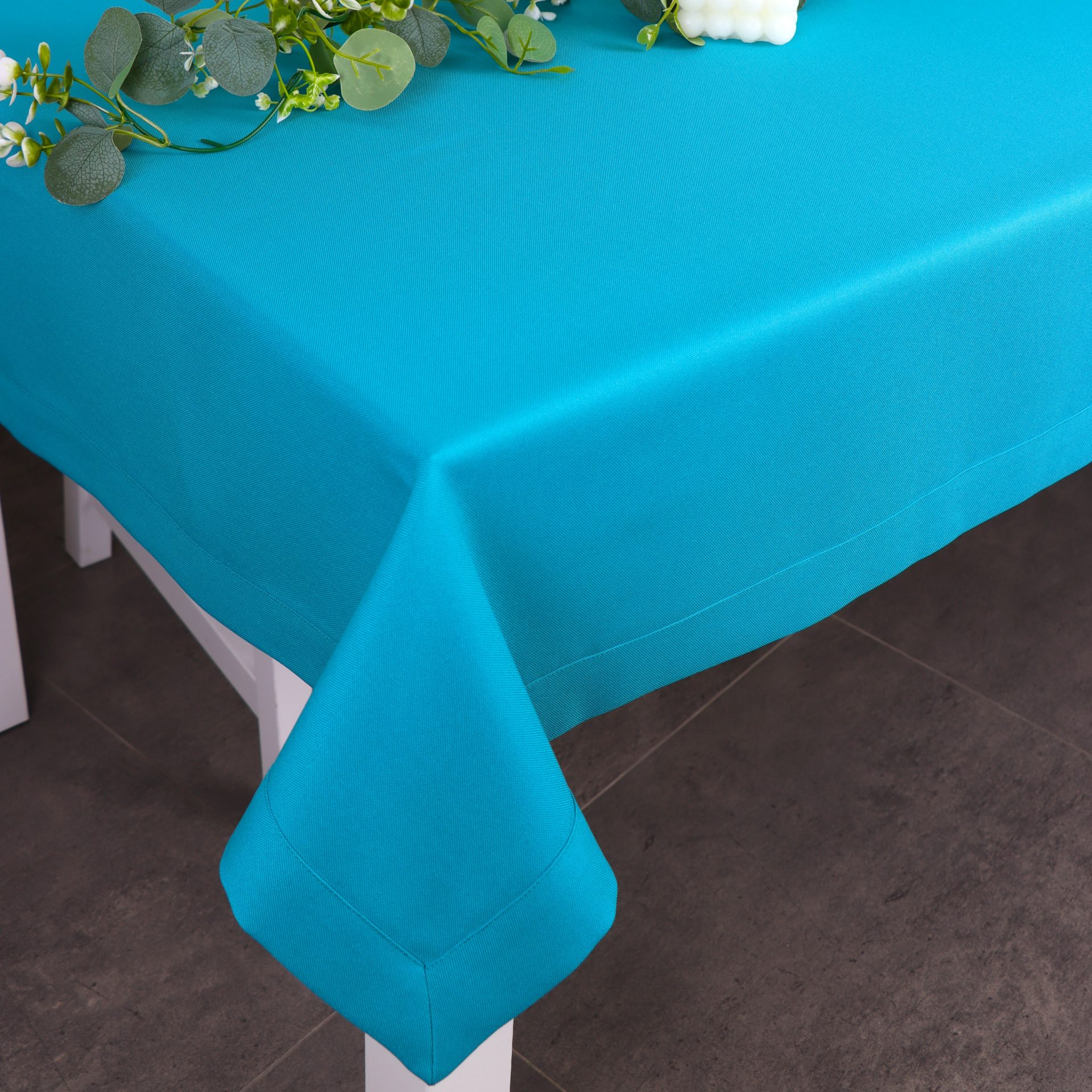 Obrus Panama – Turkusowy Obrus Panama – Turkusowy