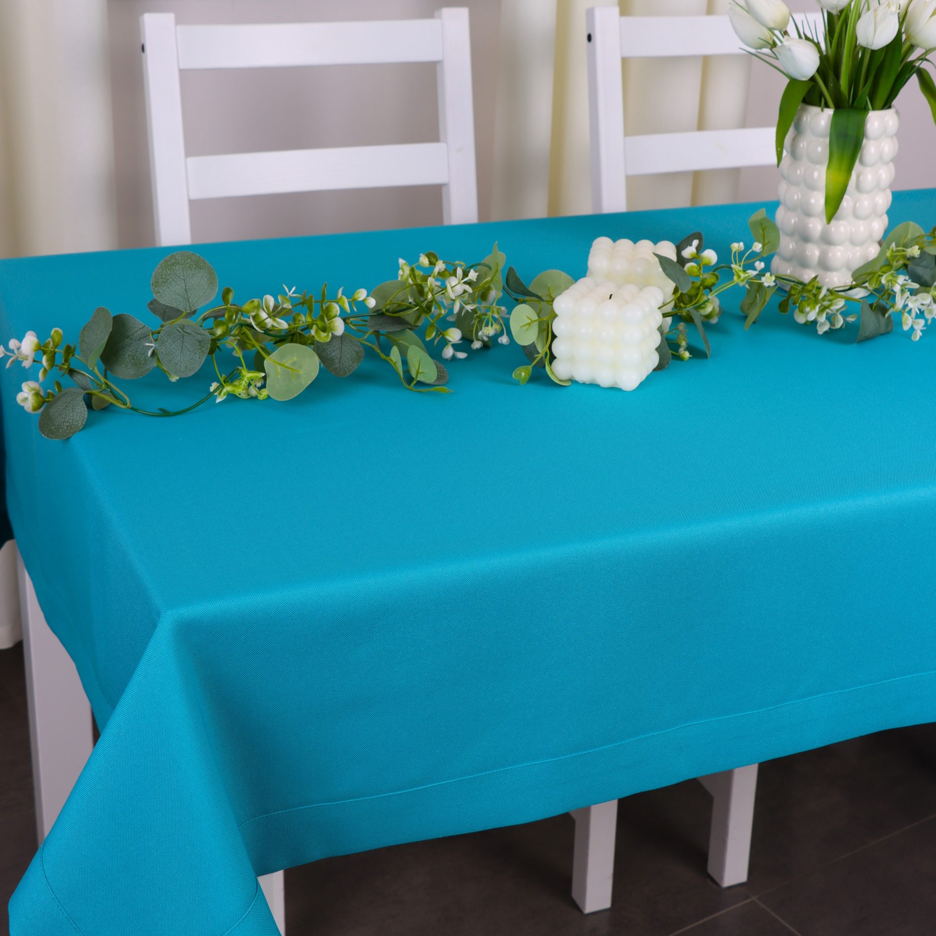 Obrus Panama – Turkusowy Obrus Panama – Turkusowy