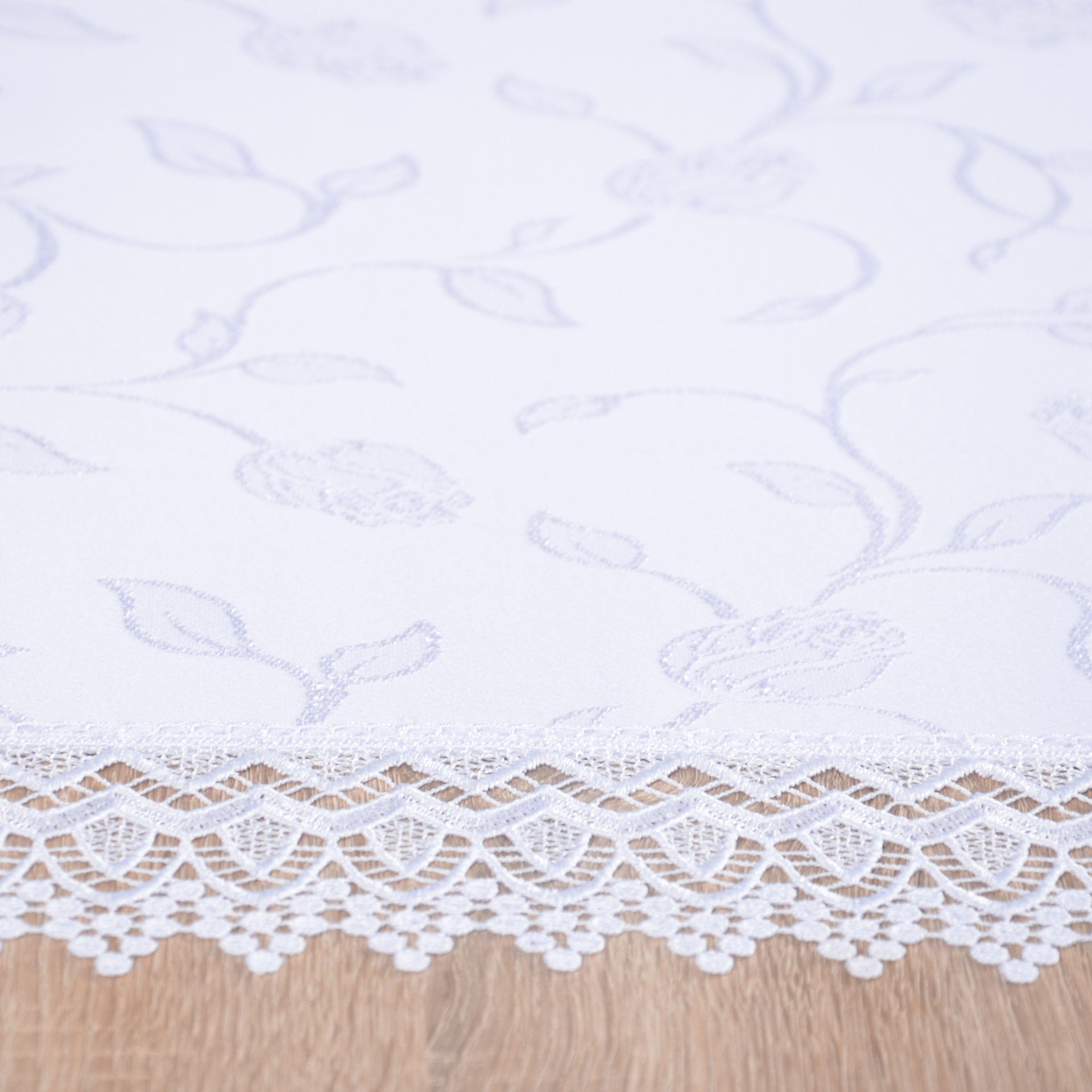 Obrus z Gipiurą 127 – Biały Obrus z Gipiurą 127 – Biały