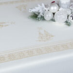 Obrus Świąteczny BN17 – Beż