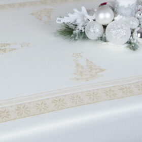 Obrus Świąteczny BN17 – Beż
