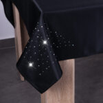 Obrus  Krystal – Czarny