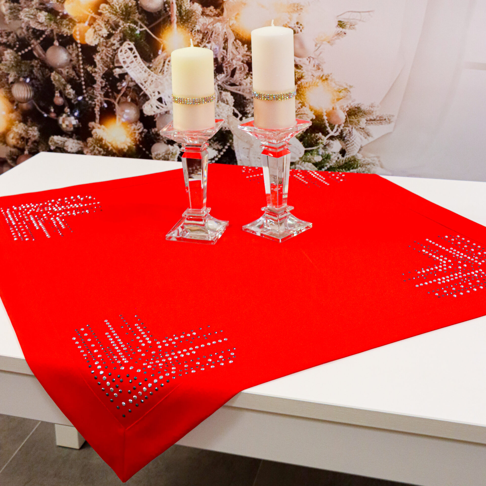 Serweta Panama Dekor – Czerwona Serweta Panama Dekor – Czerwona