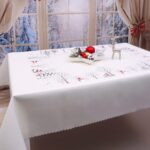 Serweta Panama Dekor – Czerwona