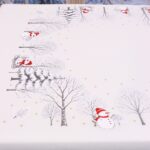 Obrus Świąteczny Bałwanki – Ekri