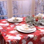 Obrus na Boże Narodzenie -LUX 1530 Obrus na Boże Narodzenie -LUX 1530