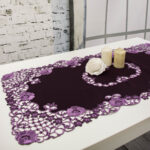 Serweta haftowana 85/85 -kółka