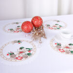 Serwetki Świąteczne na Boże Narodzenie -Szare