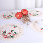 Serwetki Świąteczne na Boże Narodzenie -Szare