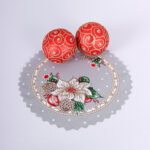 Serwetki Świąteczne na Boże Narodzenie -Szare