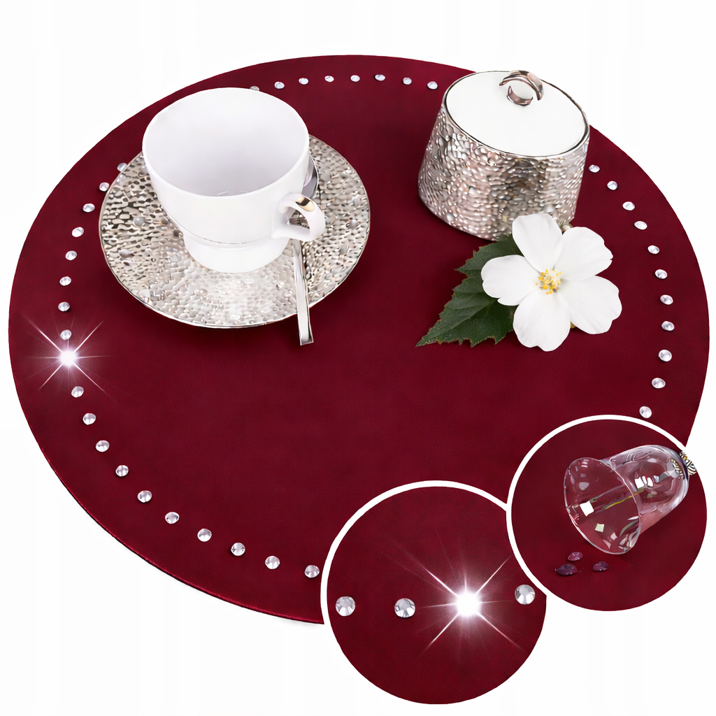 Podkładka koło Glamour – Bordo Podkładka koło Glamour – Bordo
